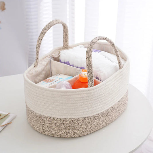 Baby Diaper Storage Basket