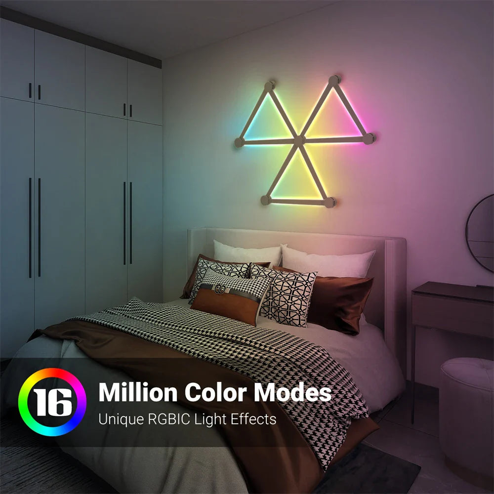 Splicing Light DIY Atmosphere Light RGB Smart Wall Light Voice Control