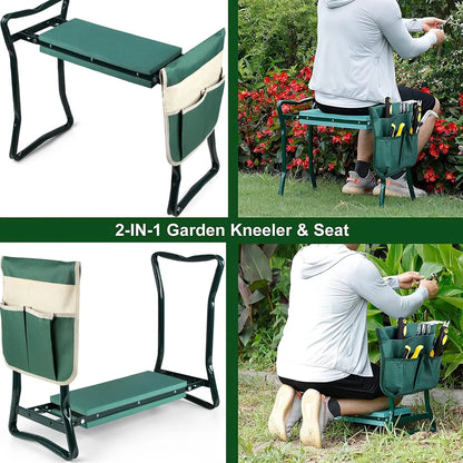 Portable Garden Helper Seat